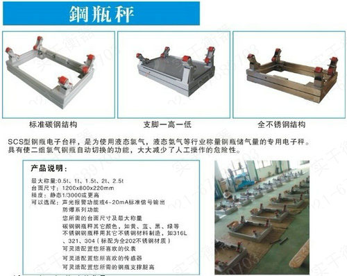 防爆钢瓶秤